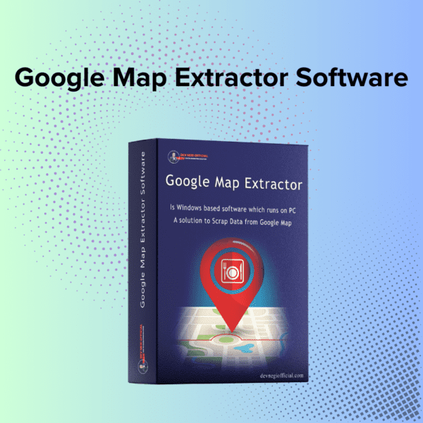 Google Map Extractor Software