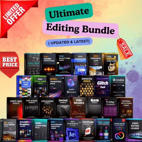 Ultimate Editing Bundle ( Updated & Latest)